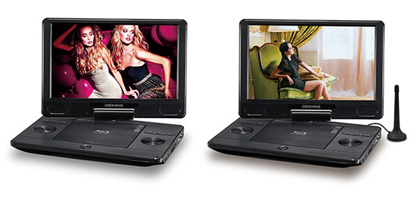 ブルーレイをどこでも楽しめる！ 大画面11.4型ワイド液晶ポータブル