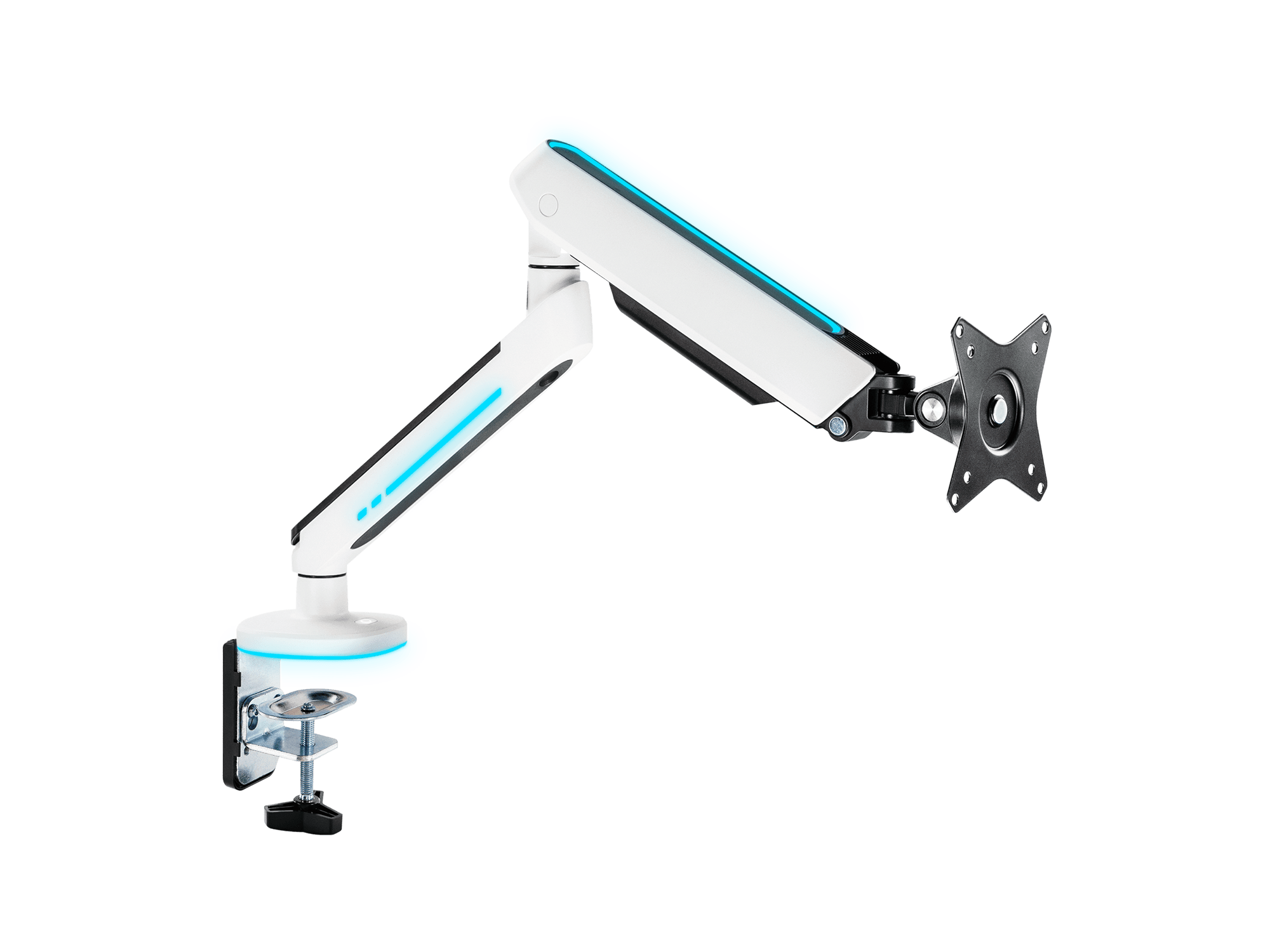 1画面, ディスプレイ用アーム | GH-GAMB1-WH | GREEN HOUSE グリーンハウス