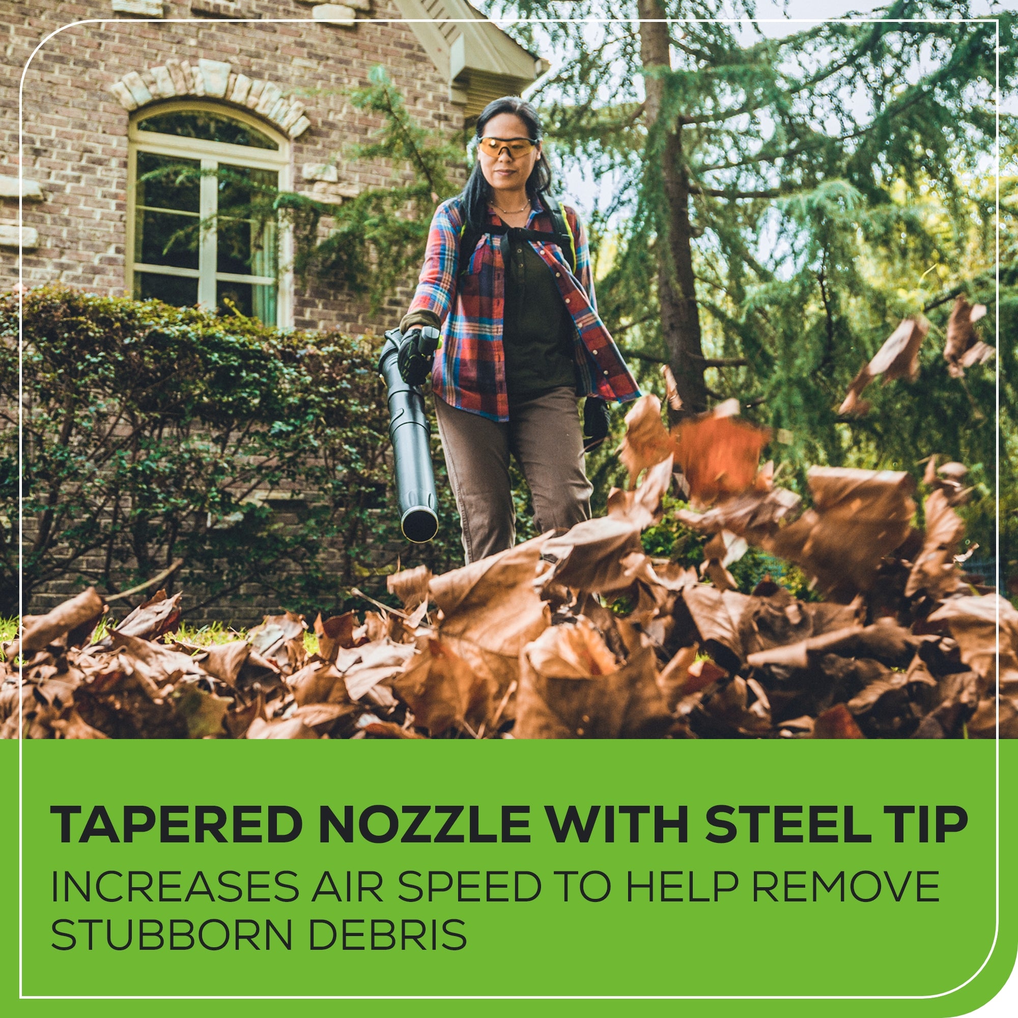 80V Cordless Backpack Blower 610 CFM | Greenworks Tools