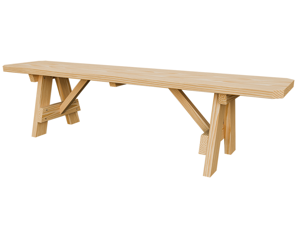 3x6 Wooden Picnic Table Set | Green Acres Outdoor Living