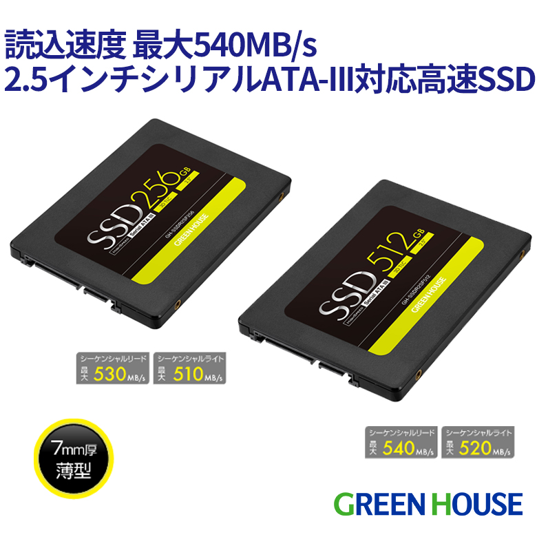 内蔵SSD GH-SSDR2SF256 GH-SSDR2SF512 SSD PC パソコン デスクトップ