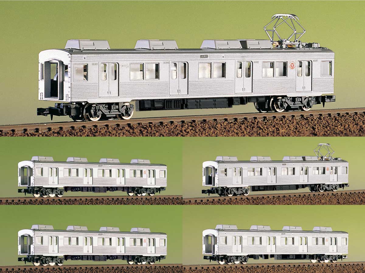 418B＞東急電鉄8500系 増結用中間車5両セット｜エコノミーキット｜N