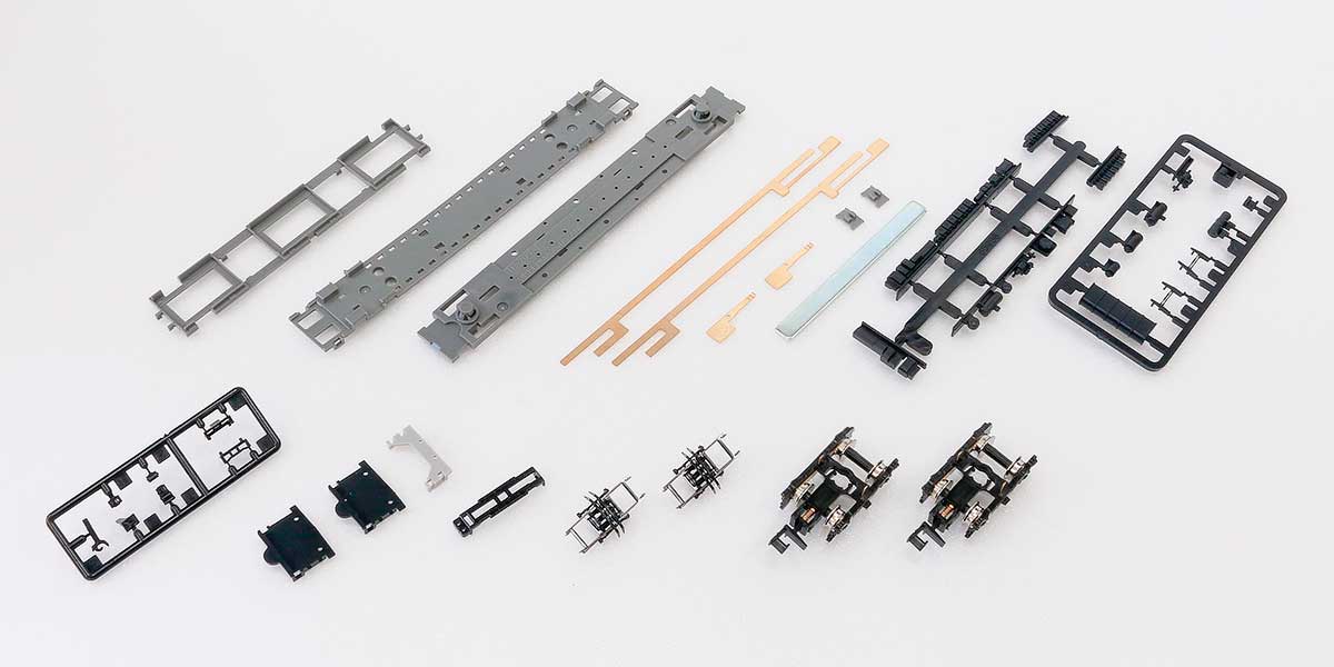 7515＞床下台車セット クモユニ81形（クモニ83形100番代）1両用（動力