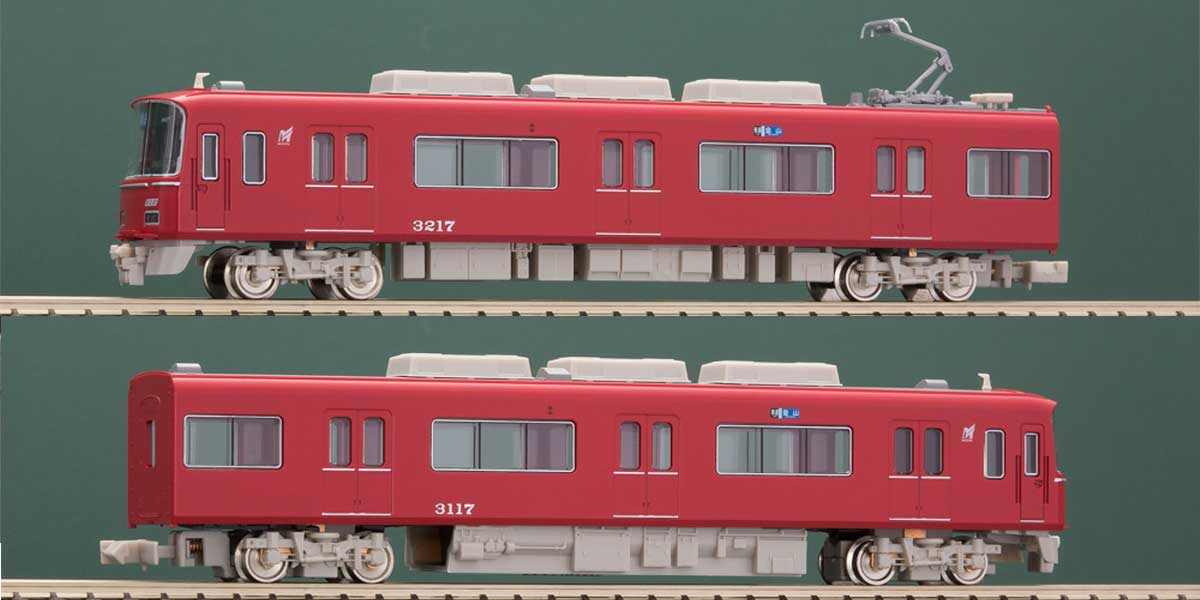 30102＞名鉄3100系2次車増結2両編成セット（動力無し）｜Nゲージ車両