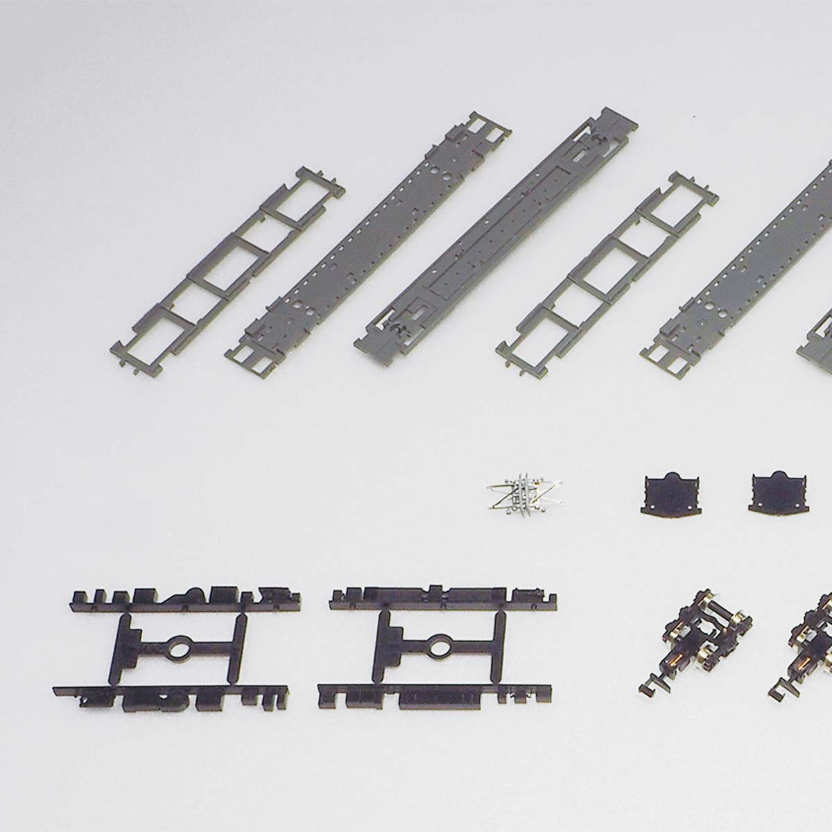 7508＞床下台車セット 通勤タイプ 冷房車 中間車2両用A（動力無し