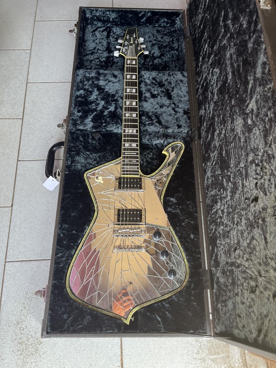 Ibanez Iceman PS1CM Paul Stanley cracked mirror