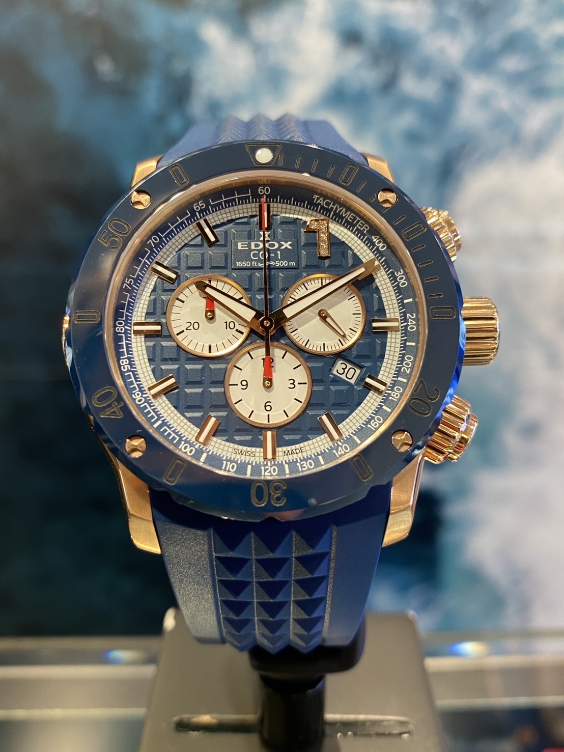 エドックス(EDOX) クロノオフショア1 クロノグラフ | TOMIYA 広島店