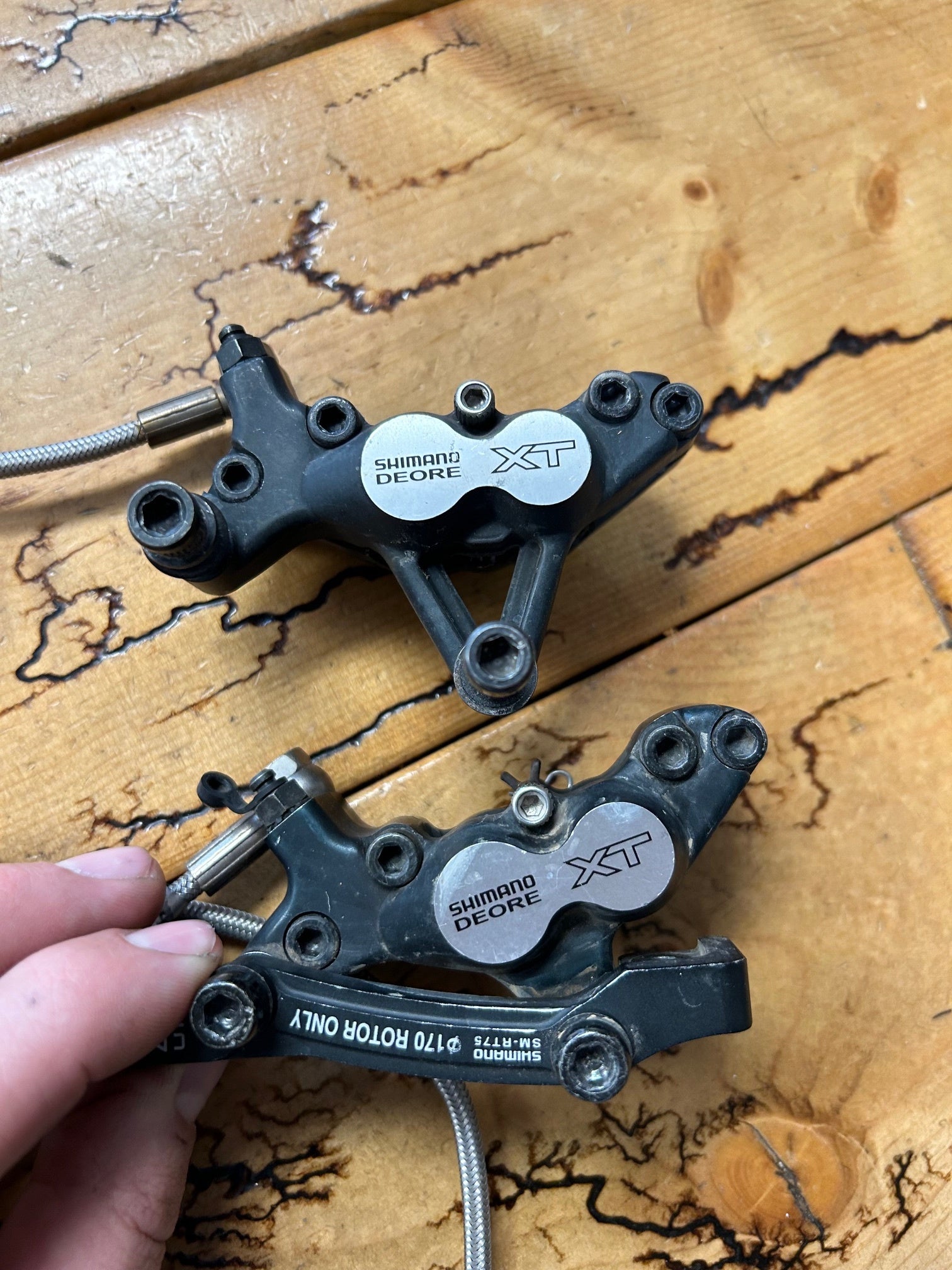Shimano Deore M755 Hydraulic Disc Brake Set – Gringineer Cycles