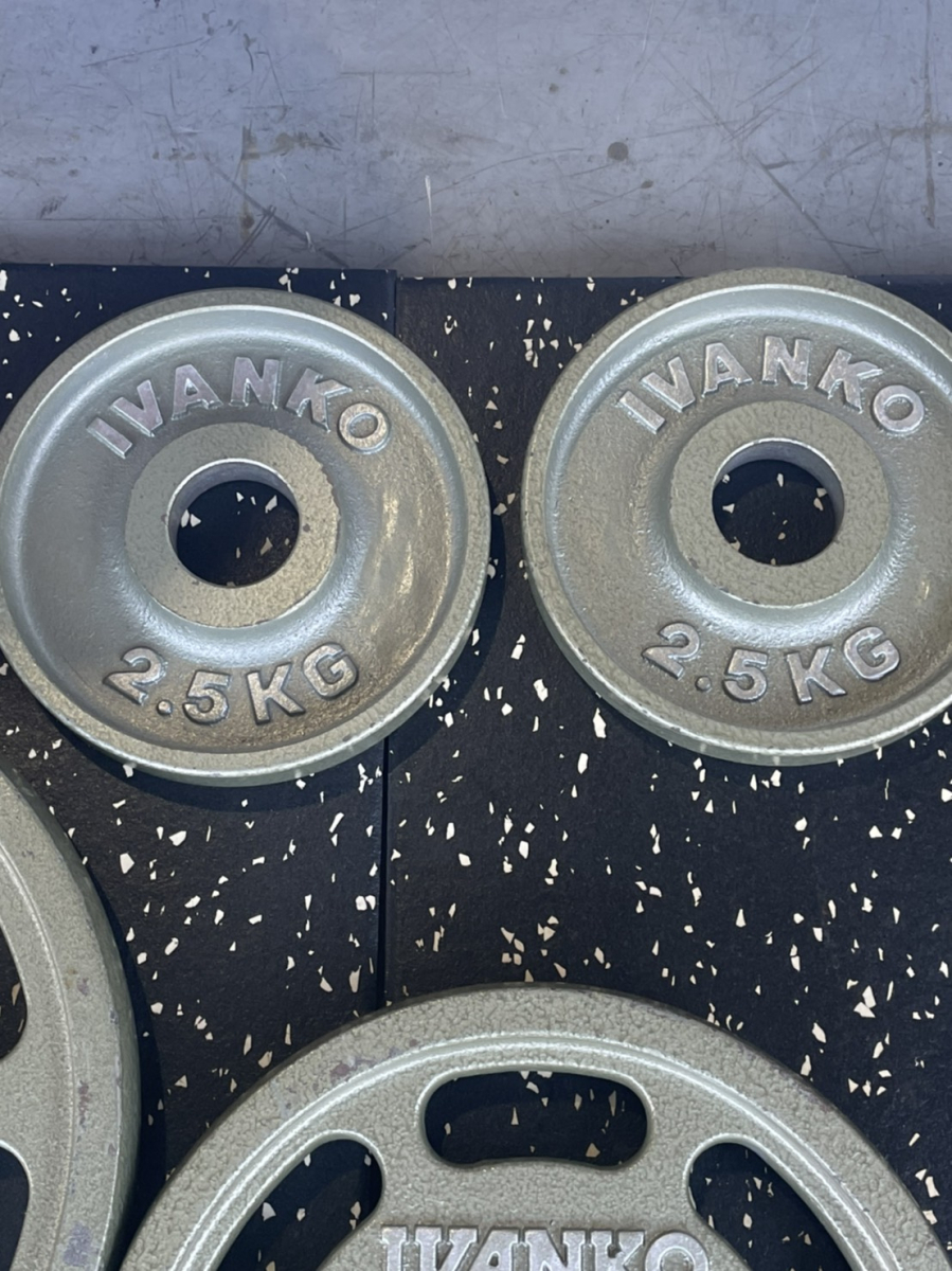 OMEZ イージーグリッププレートセット（中古）（IVANKO）-ジムガレージ
