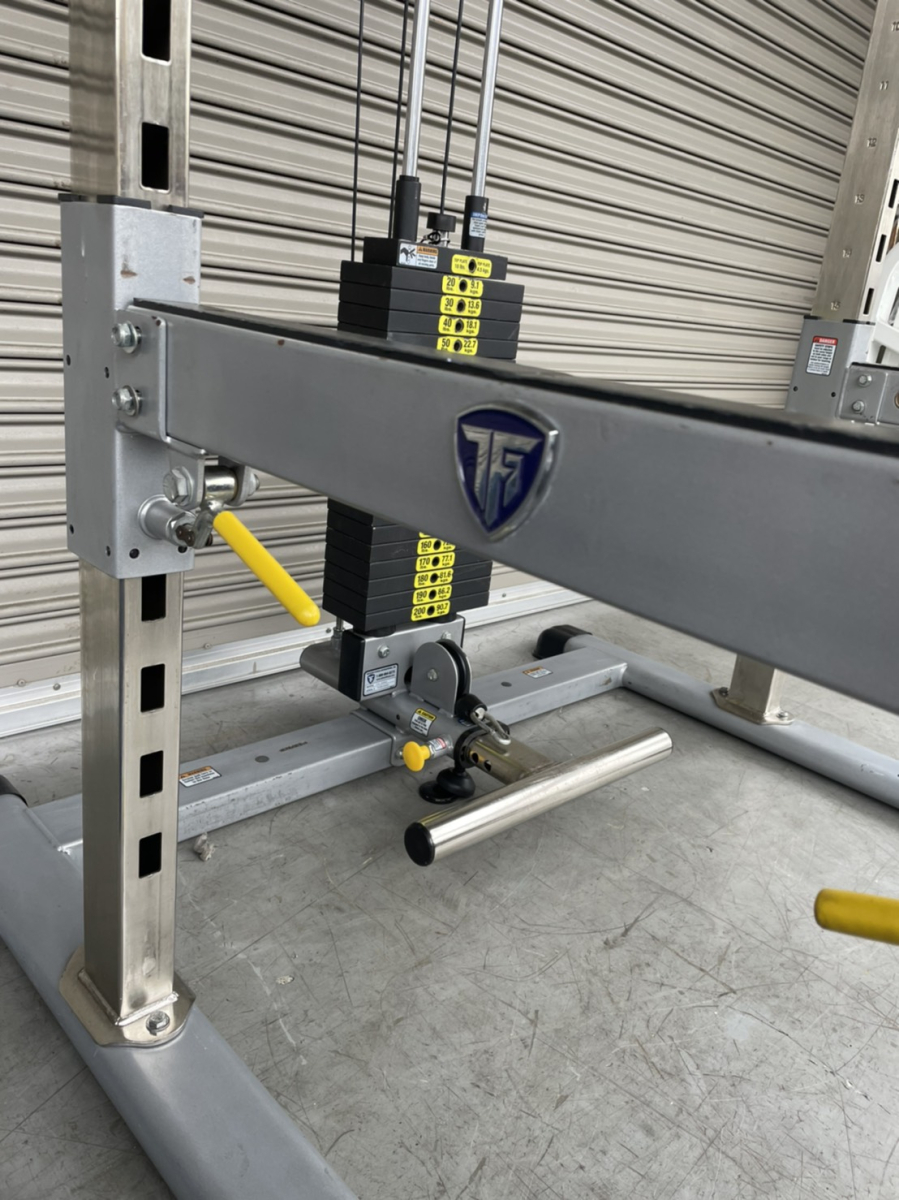 パワーラック CPR-265 ラットローウェイトスタック式（中古）（タフ