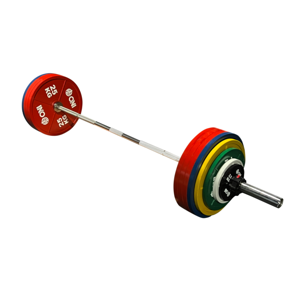 パワーリフティングプレート&ハードクローム 257.5kgセット（ONI