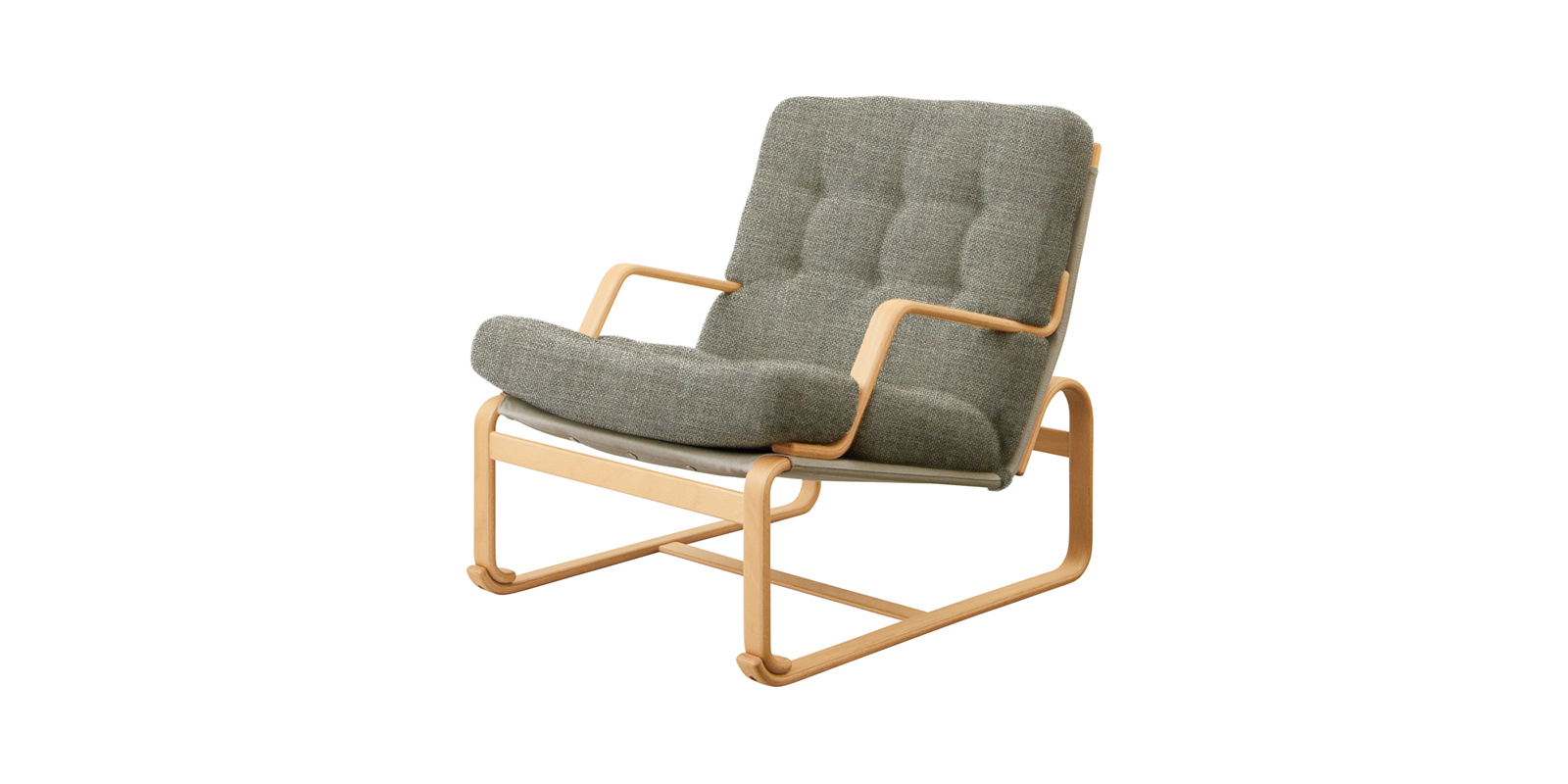 ニーチェアエックス ロッキング・ナチュラル × ホワイト | D&DEPARTMENT