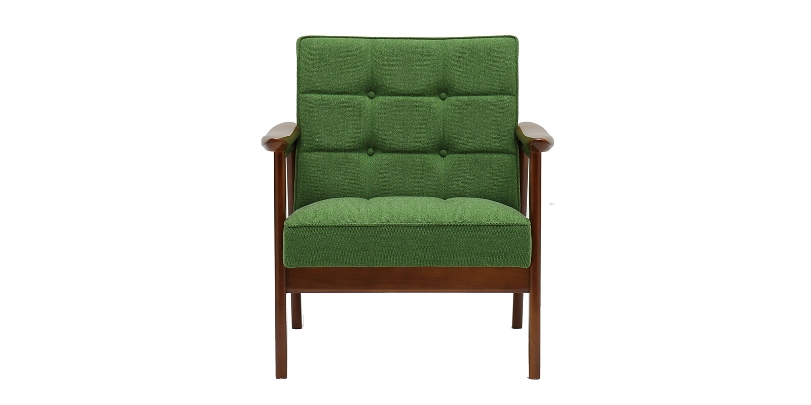 カリモク60 Kチェア 1シーター・モケットグリーン | D&DEPARTMENT