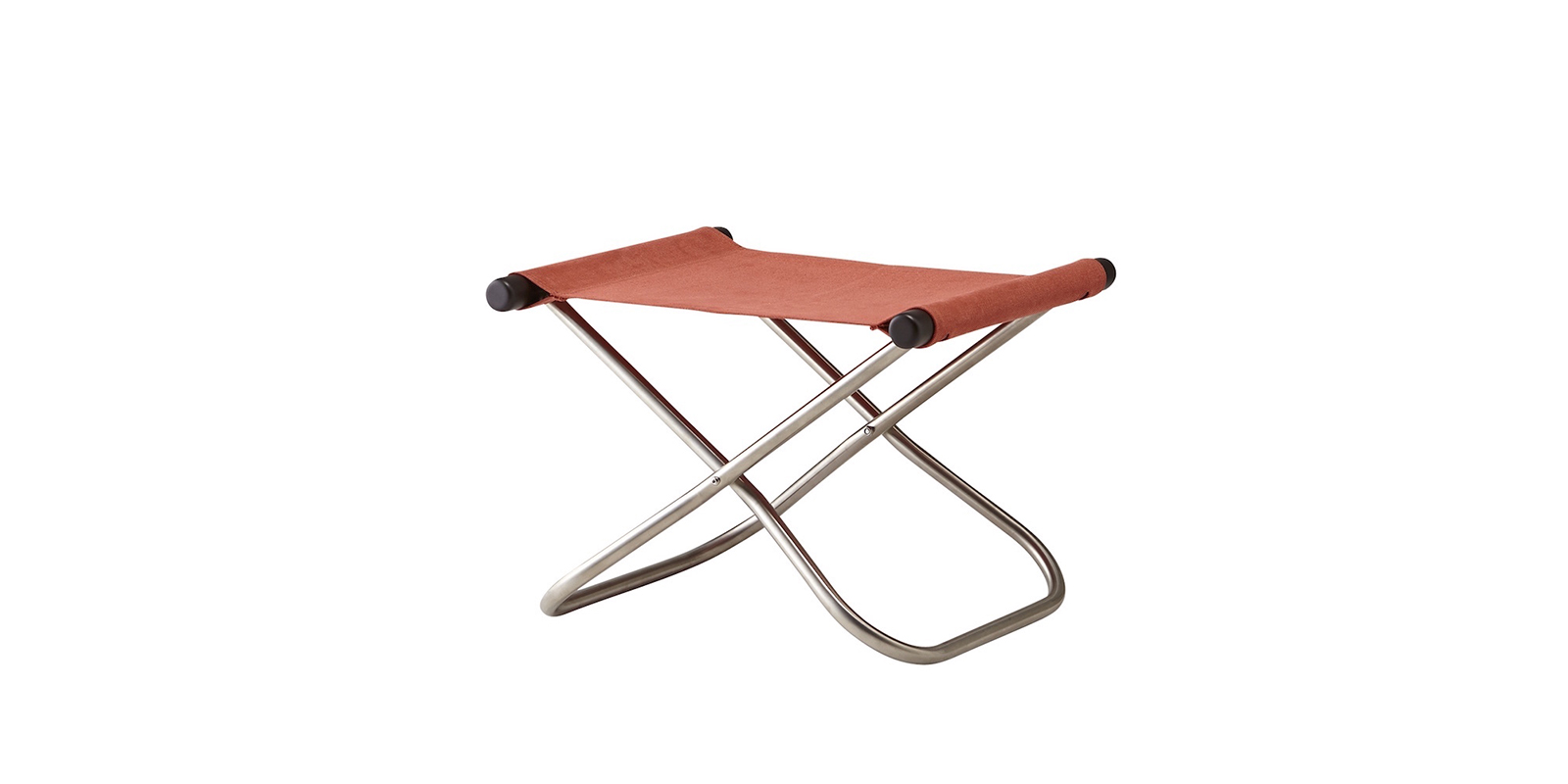 ニーチェアエックス オットマン・ダークブラウン × レンガ | D&DEPARTMENT