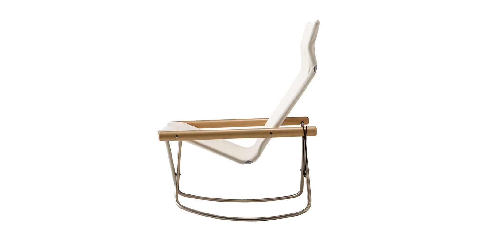 ニーチェアエックス ロッキング・ナチュラル × ホワイト | D&DEPARTMENT