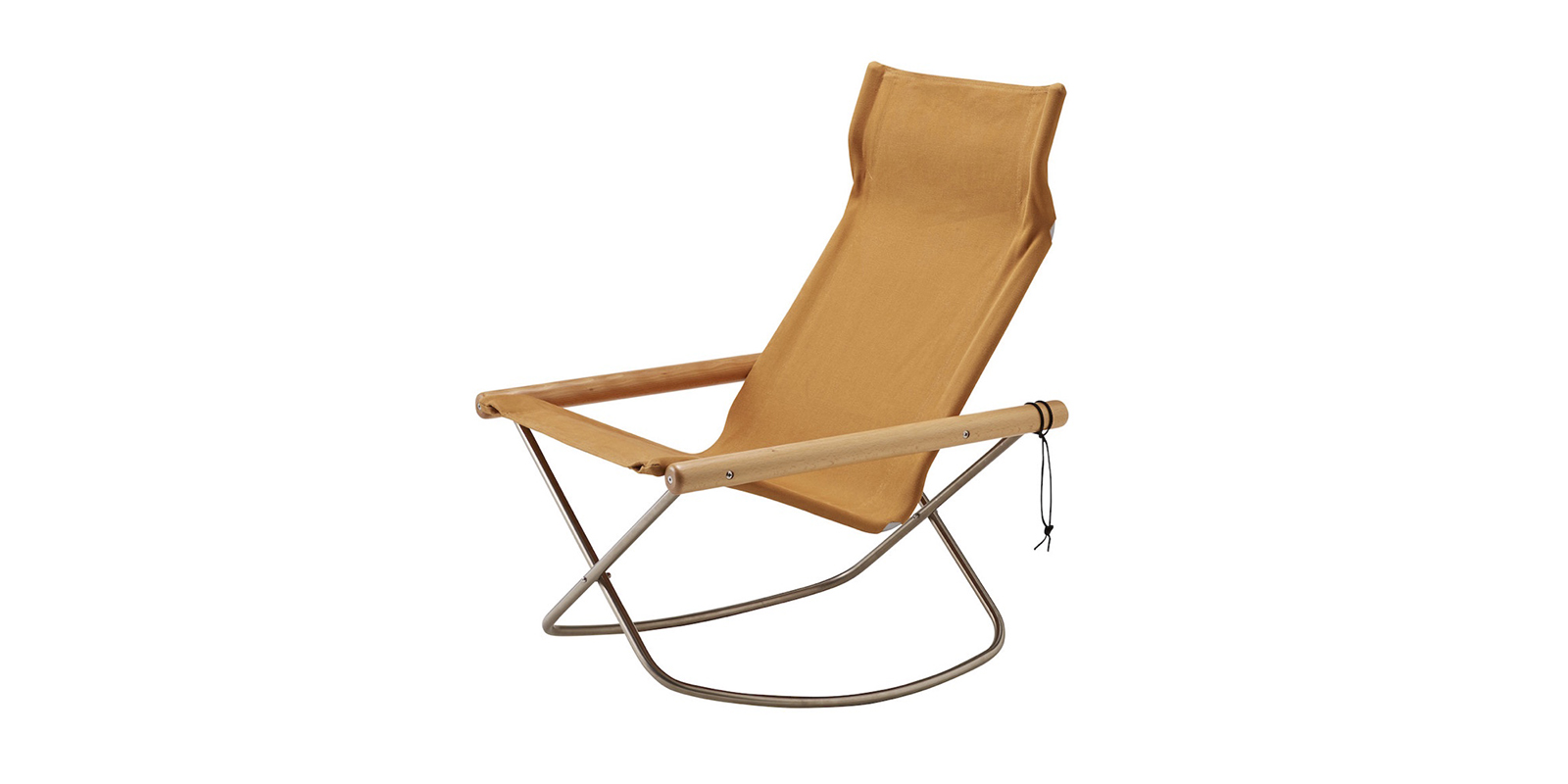 ニーチェアエックス ロッキング・ナチュラル × キャメル | D&DEPARTMENT