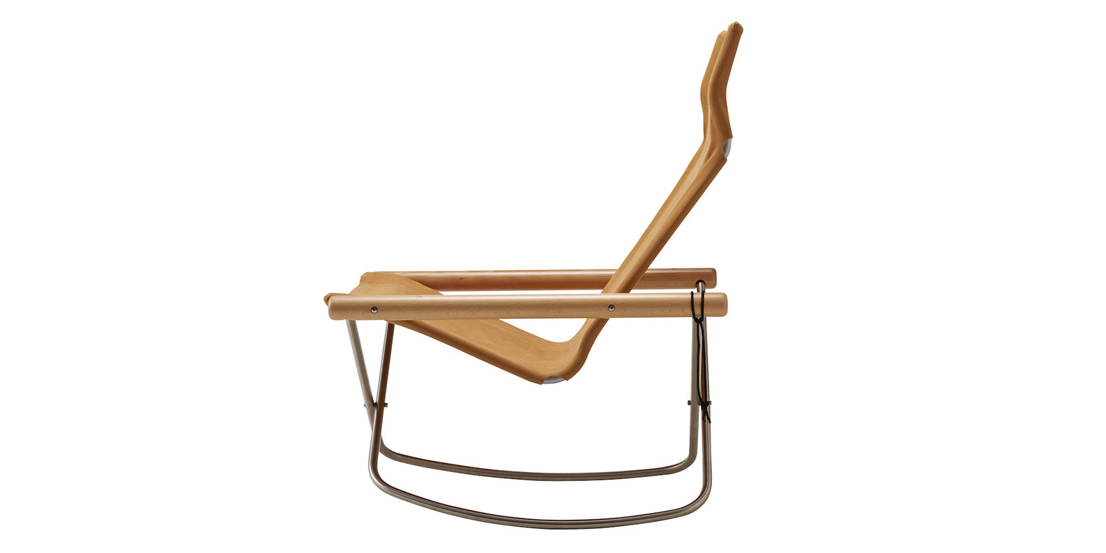 ニーチェアエックス ロッキング・ナチュラル × キャメル | D&DEPARTMENT