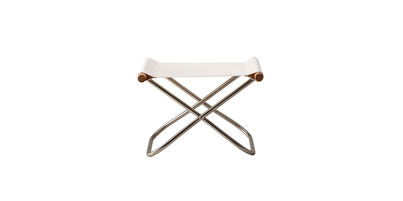 ニーチェアエックス オットマン・ナチュラル × ホワイト | D&DEPARTMENT