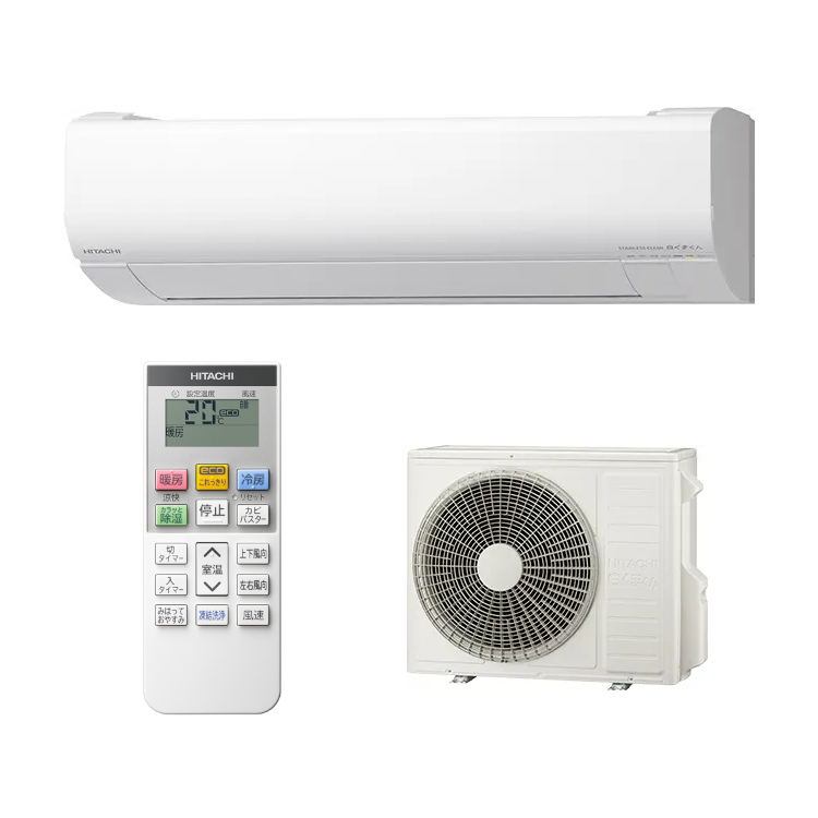 HITACHI(日立) 5.6kW 主に18畳用 単相200V ルームエアコン 『白く