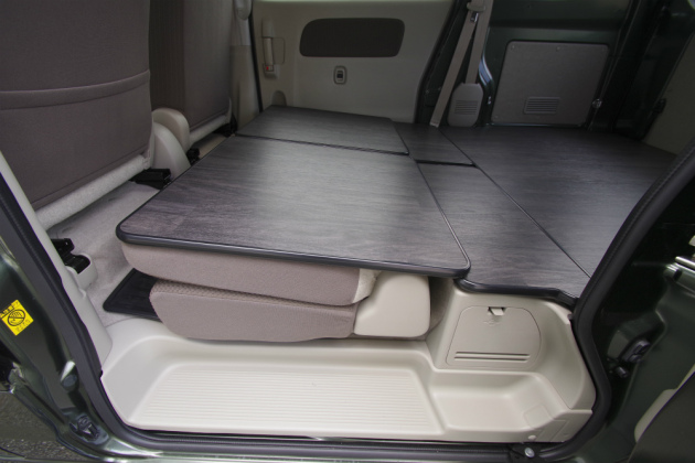 固い物の積載も安心！軽バン専用フロアパネル：スズキエブリイ