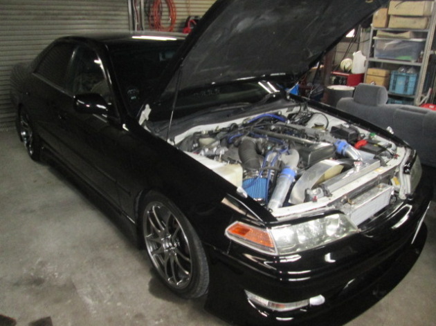 JZX100マークⅡ 2JZ 6速公認！F-conVプロ現車合わせセッティングが完了