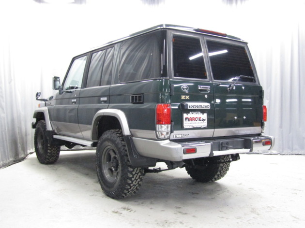 H15ランクル76後期ZXリフトアップ公認済！本州ユーザー買取車両