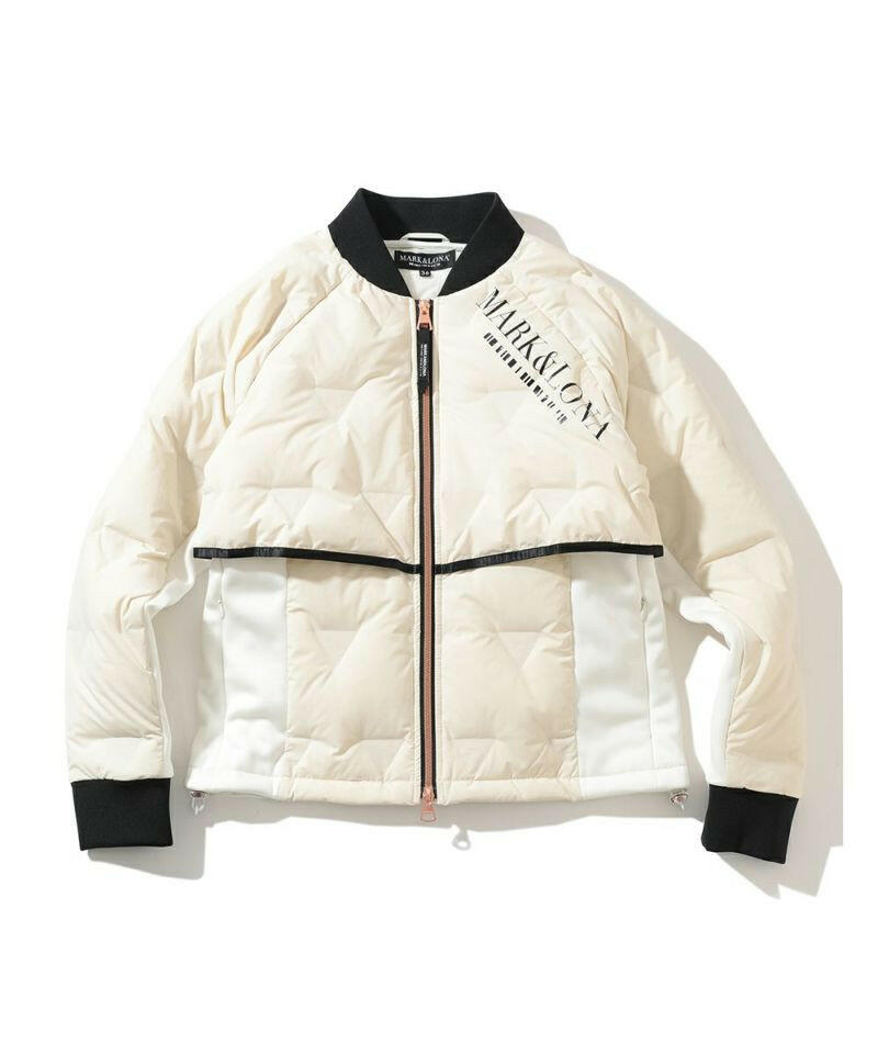 MARK&LONA WOMENS ダウン中綿ブルゾン