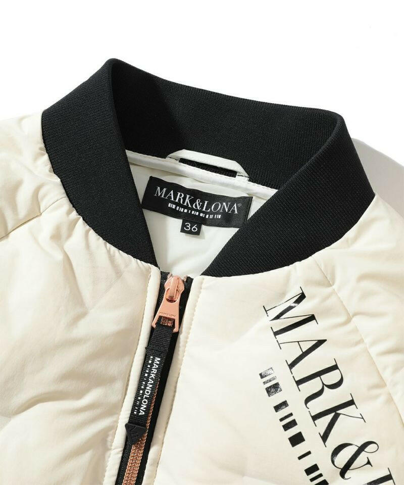 MARK&LONA WOMENS ダウン中綿ブルゾン