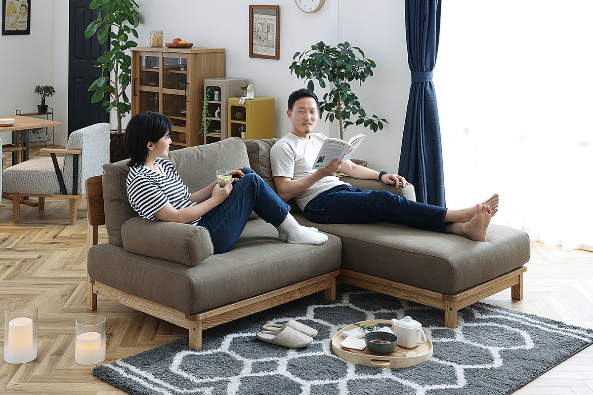 レイ IKEA 心地よいKIVIKベージュの2人掛けソファ KIVIK シーヴィク 2