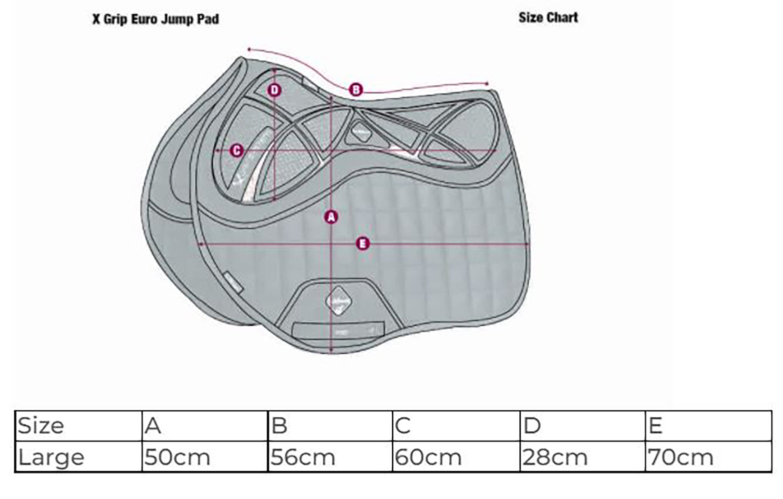 LeMieux® X-Grip Double-Sided Euro Jump Square – Dover Saddlery