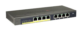 GS108PEv2 | 8-Port Gigabit Ethernet Plus Switch with 4 Ports PoE