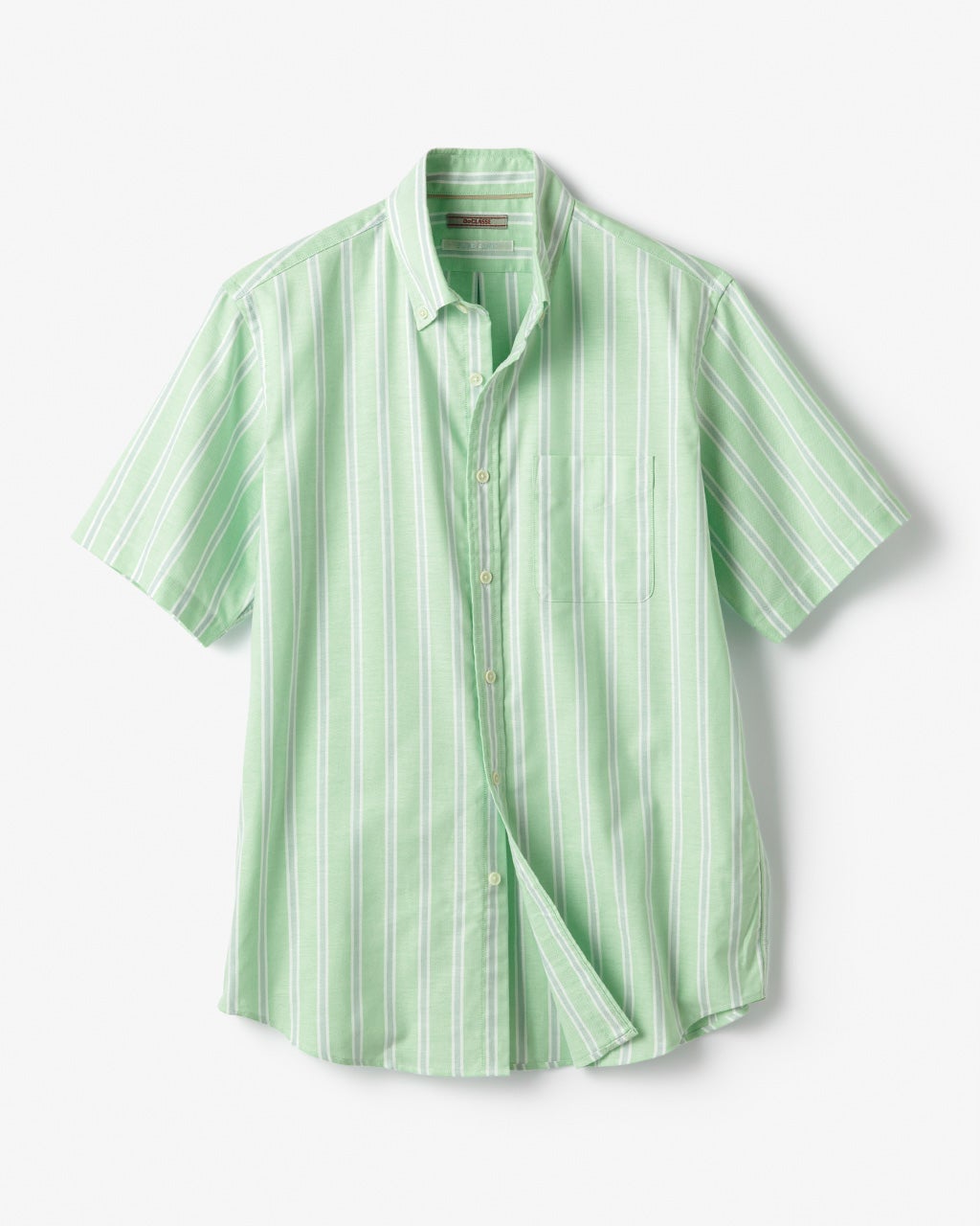 ピュアファイン・先染めオックスシャツ 半袖/DoCLASSE