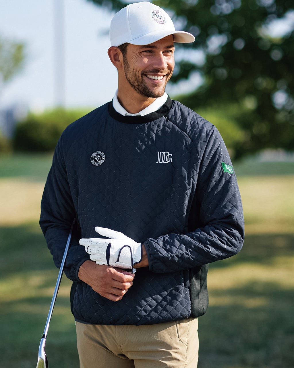 軽量保温・アクティブゴルフプルオーバー/DoCLASSE