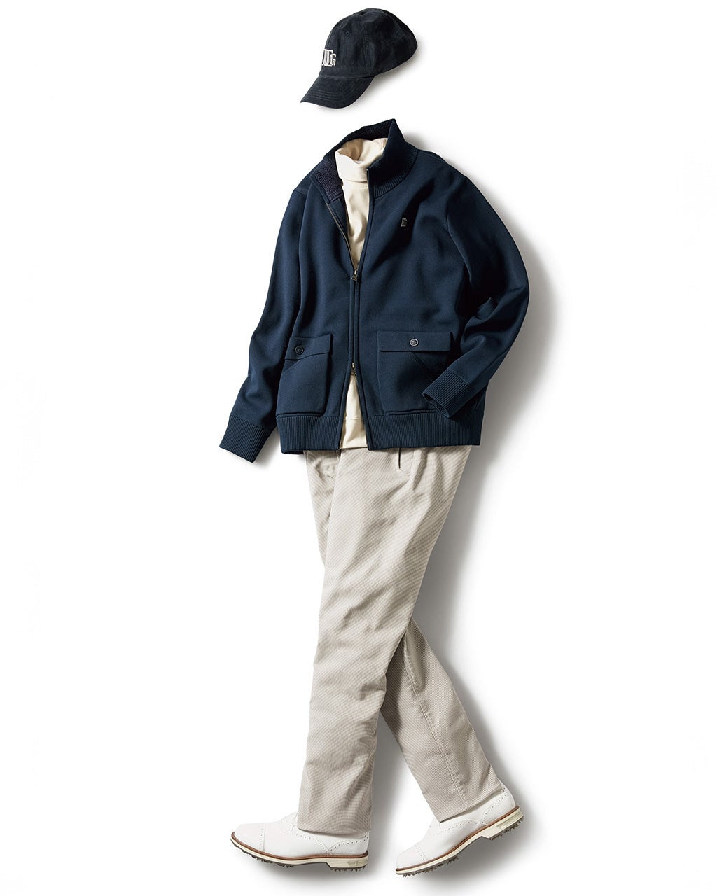 ダブルフェイス裏ボアタウン＆ゴルフジャケット/DoCLASSE