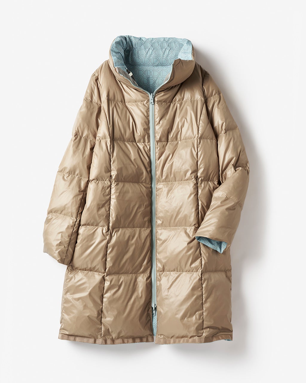 スタンドカラー・リバーシブルダウン/DoCLASSE