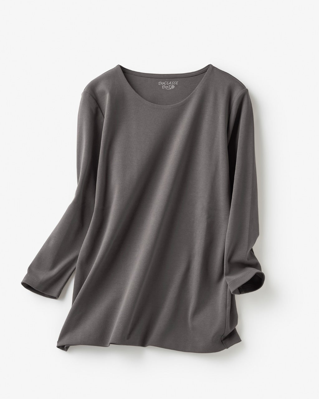 クルーネック／7分袖・ドゥクラッセTシャツ/DoCLASSE