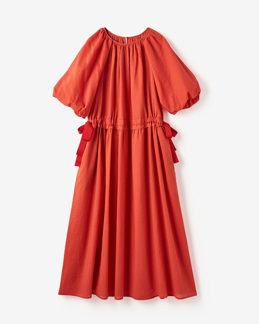 シアサッカー・ドレープワンピース/DoCLASSE