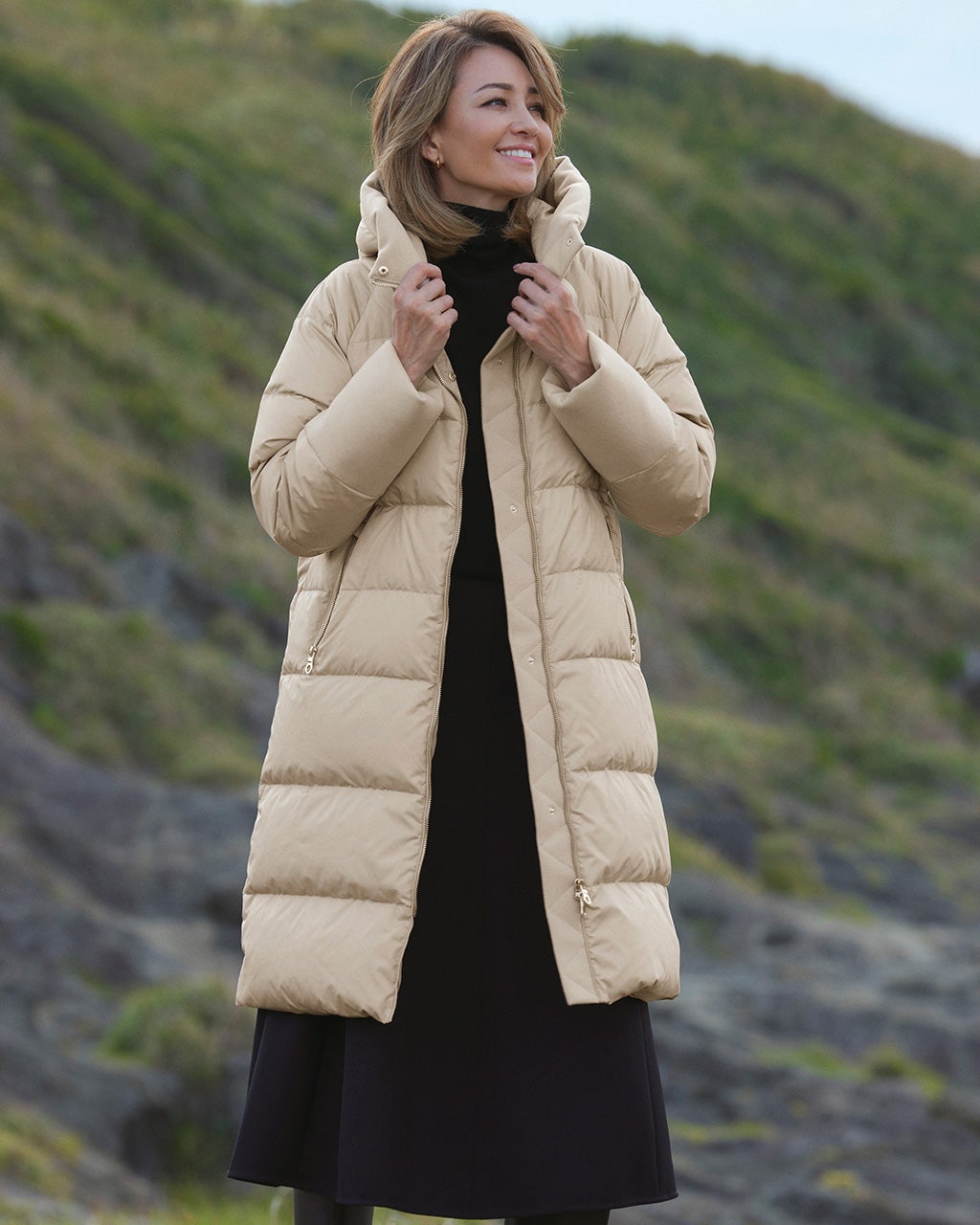 高密度ナイロン・異素材コンビダウン/DoCLASSE