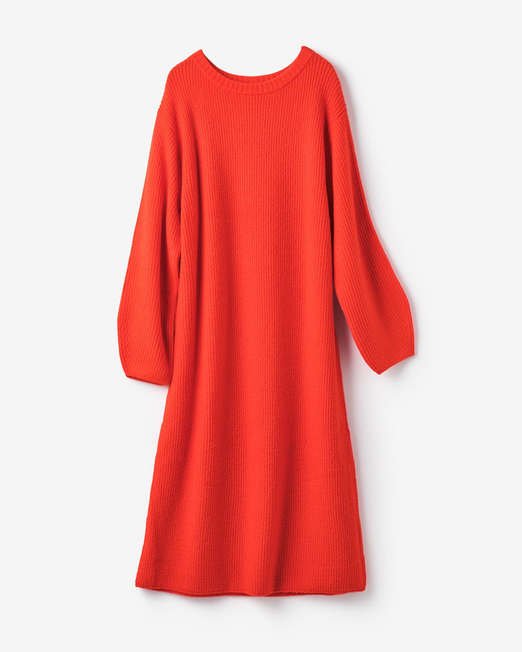 ストレッチタム・片畦ニットワンピース/DoCLASSE