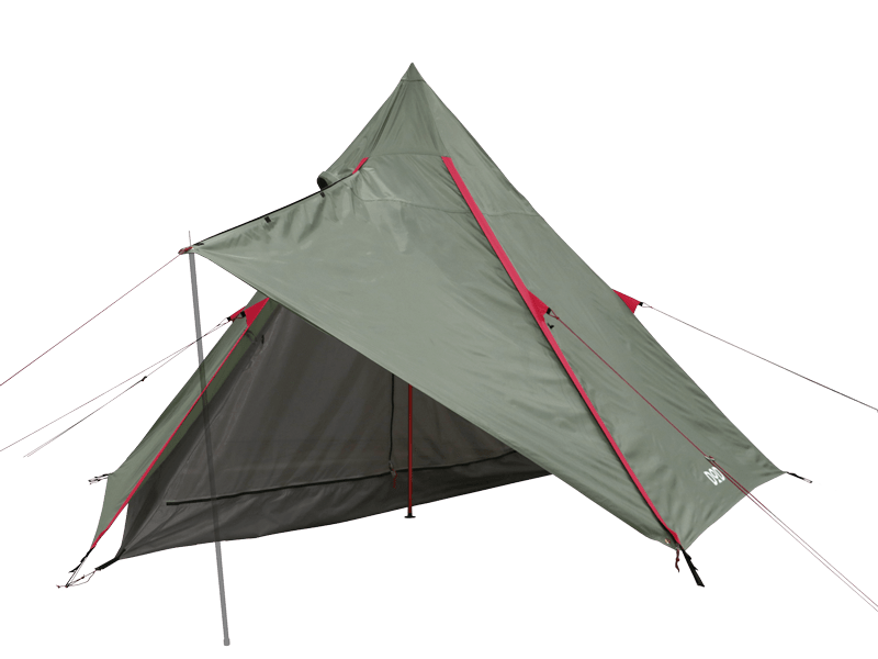 ライダーズワンポールテント（グレー） T1-442 - DOD（ディーオー