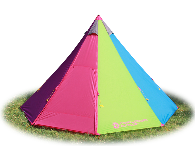 販売終了】レインボーワンポールテント T8-444 - DOD（ディーオー