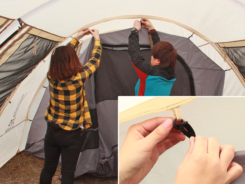 販売終了】カマボコテントミニUL T3-585-BK - DOD（ディーオーディー