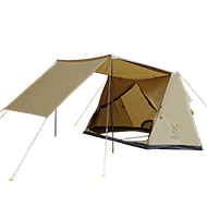 販売終了】パップフーテント（ブラック） T2-540-BK - DOD（ディーオー