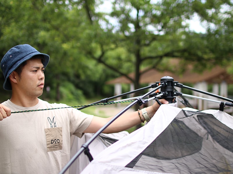 販売終了】コネクタブルスクリーンタープ2（ベージュ/グレー/オレンジ