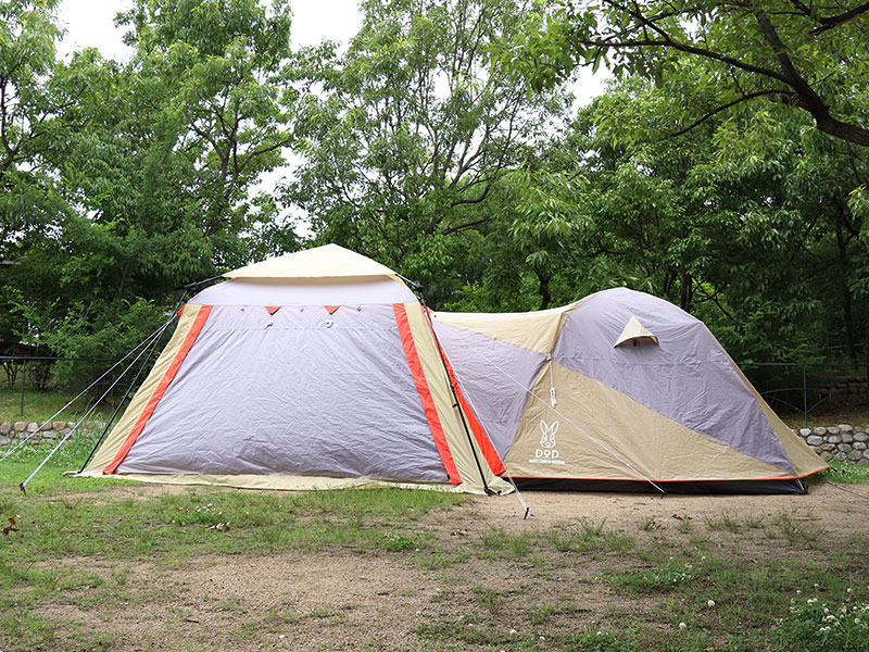 販売終了】コネクタブルスクリーンタープ2（ベージュ/グレー/オレンジ