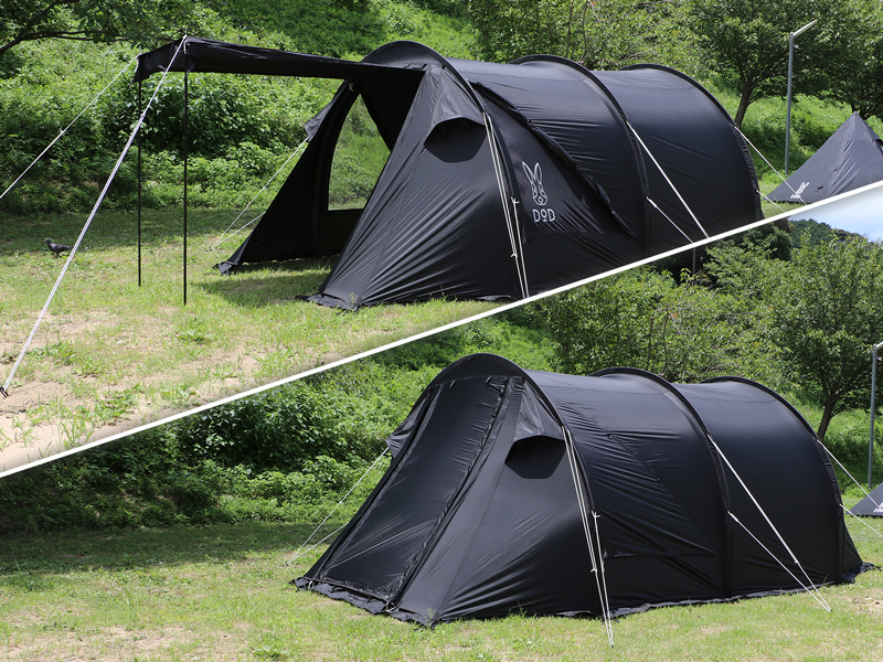 販売終了】カマボコテントミニUL T3-585-BK - DOD（ディーオーディー