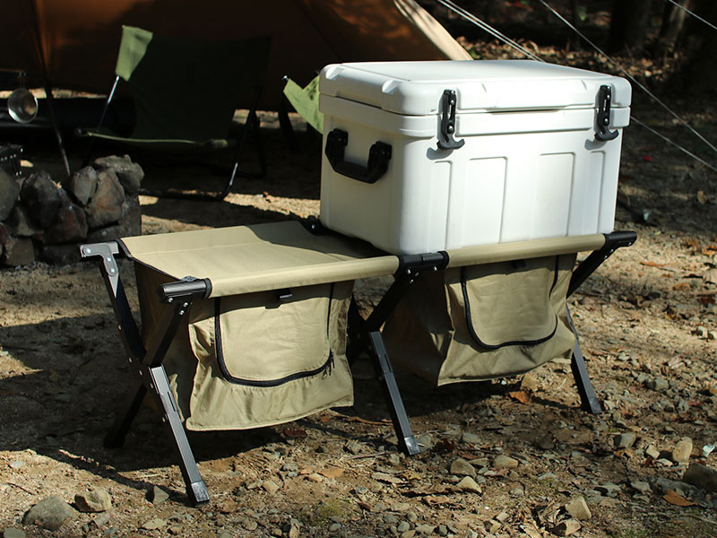 販売終了】ストレージベンチ（カーキ） FS2-246M - DOD（ディーオー