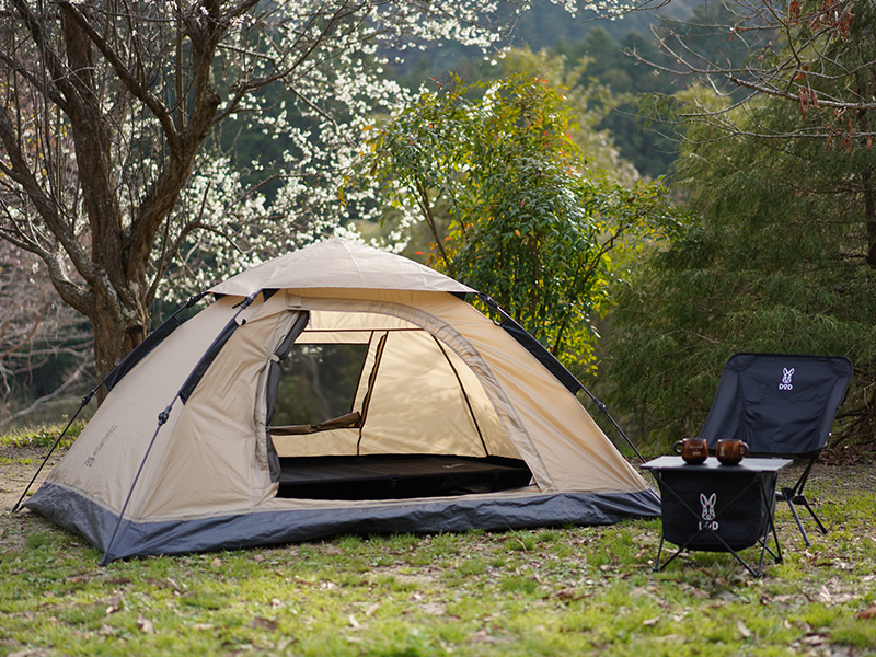 ワンタッチテント（タン） T2-629-TN - DOD（ディーオーディー）【公式