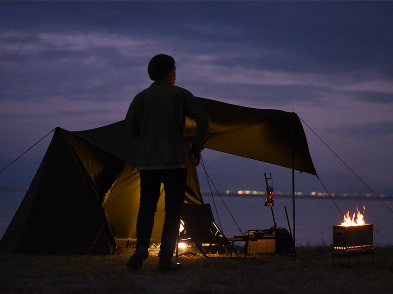 販売終了】パップフーテント2（カーキ） T2-670-KH - DOD（ディーオー