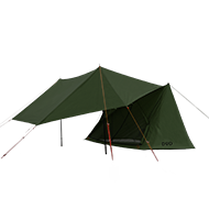 販売終了】パップフーテント2（カーキ） T2-670-KH - DOD（ディーオー